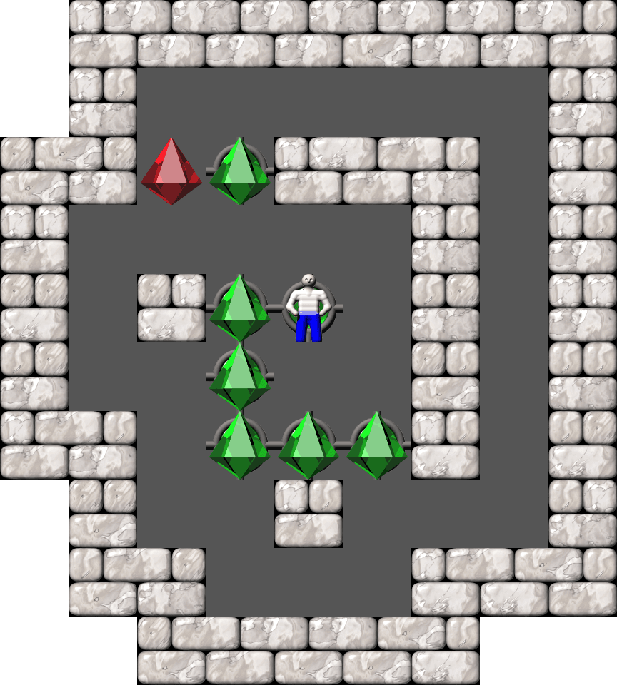 Sokoban Svens Collection level 1738